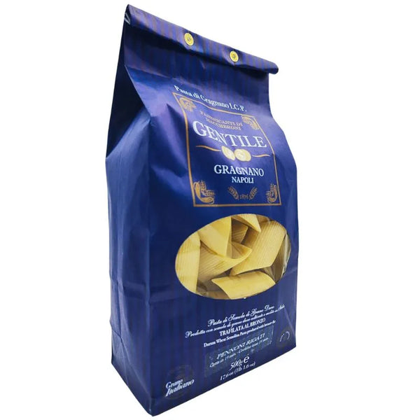 Testenine Gentile, Pasta di Gragnano - Pennoni Rigati, 500g