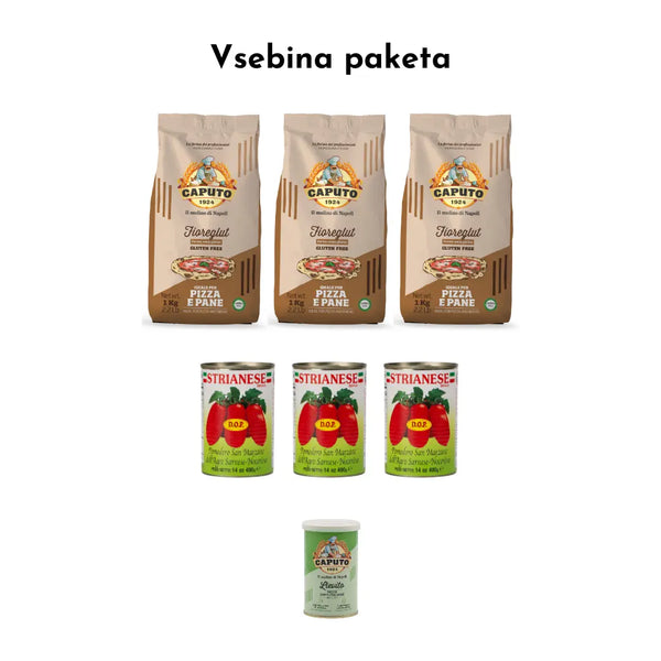 MojaPizza Paket - Bez glutena