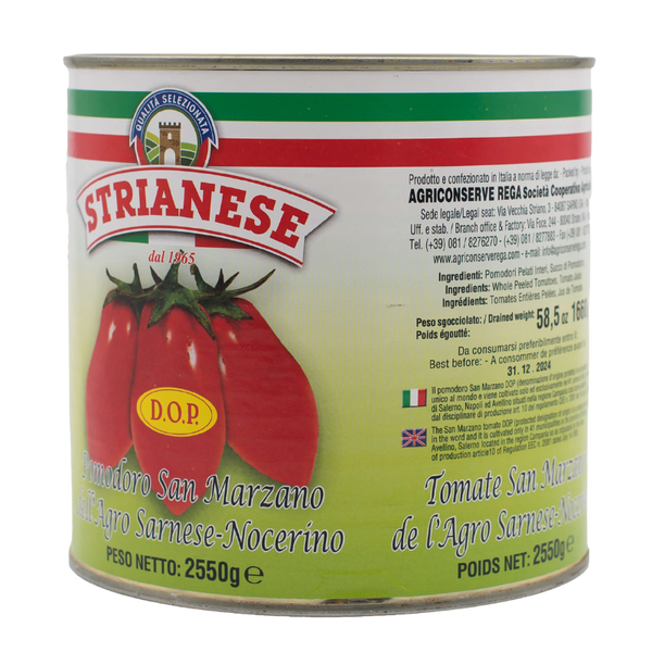 Paradižnik San Marzano za pico – 2550 g